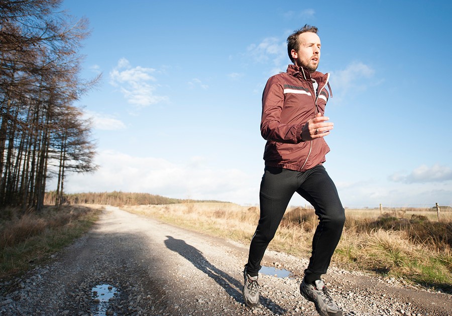 jogging